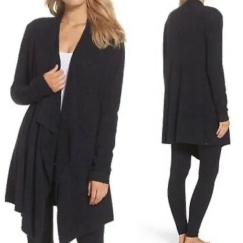 Barefoot Dreams Bamboo Chic Lite Calypso Wrap Cardigan Sweater
